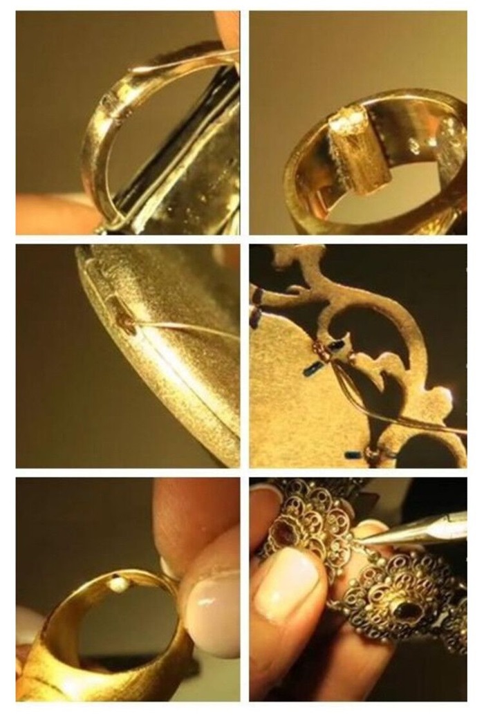 首饰激光焊接机样品